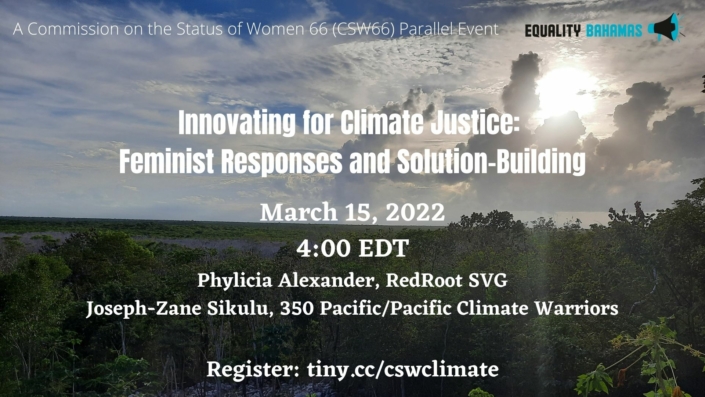 Innovating for Climate Justice Feminist Responses and Solution-Building