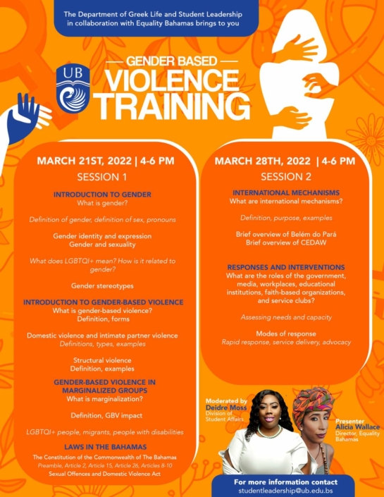 GBV Training Greek Student Life